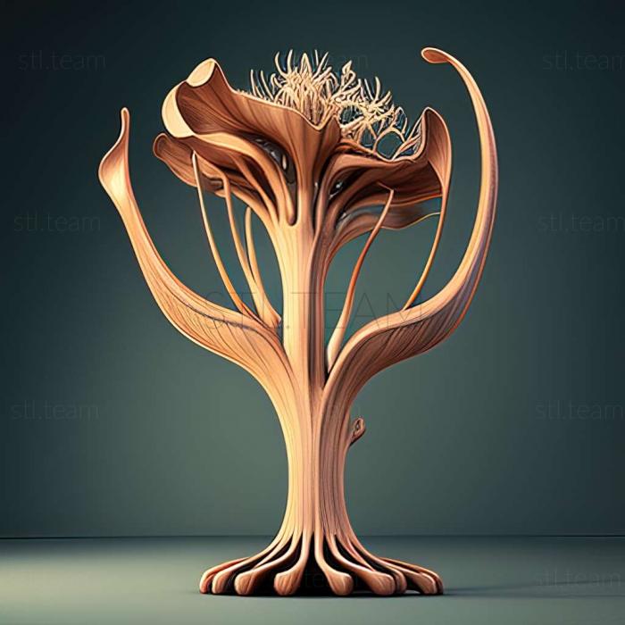 3D model Bocydium racemiferum (STL)